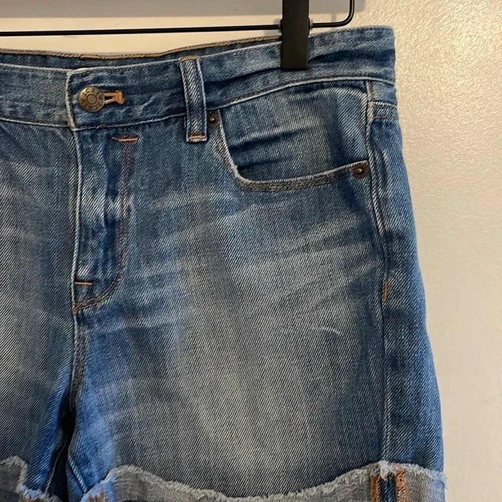 J. Crew Cuffed Denim Shorts 27
